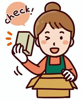 大人気!学生服のピッキング